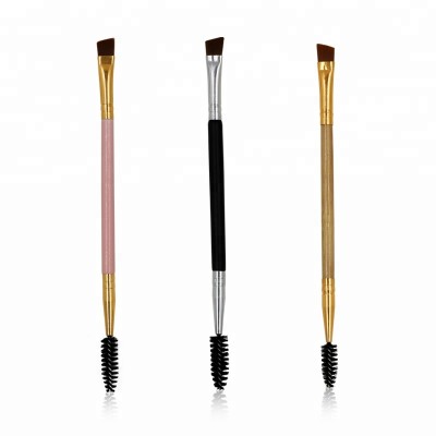 Wood Handle Eyelash Brush Eyebrow Applicator Cosmetic Makeup Brush Mascara Wand